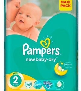 Autiņbiksītes Pampers active baby S2 76gb VPP