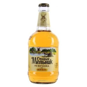 Alus Starij Meļņik iz Bočonka Mjagkoe 4.3% 0.45l