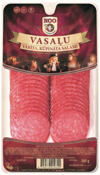 Salami Vasaļu šķēlēs 105g