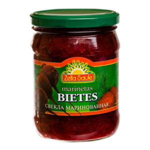Bietes marinētas Zelta saule 500g