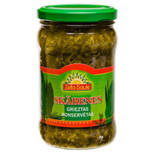 Skābenes konservētas grieztas Zelta saule 0.32l