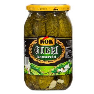 Gurķi marinēti Kok 870g/500g