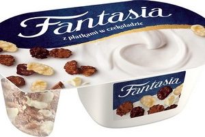 Jogurts Fantasia ar šokolādes pārslām 106g
