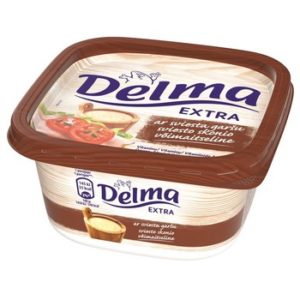 Margarīns Delma Extra ar sviesta garšu 400g