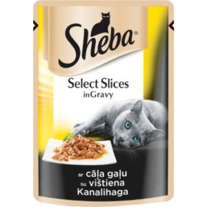 Barība kaķiem Sheba Cuisine pouch chicken cig 85g