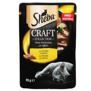 Barība kaķiem Sheba Craft Collection Chicken 85g