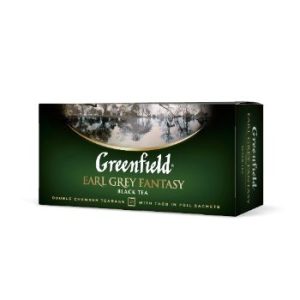 Tēja Greenfield melnā Earl grey fantasy 25gb 50g