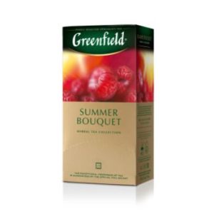 Tēja Greenfield zaļā Summer Bouquet 25gb 50g