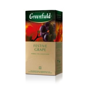Tēja Greenfield zaļā Festive Grape 25gb 50g