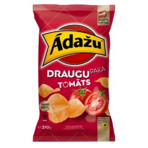 Čipsi Ādažu draugu paka tomātu 210g