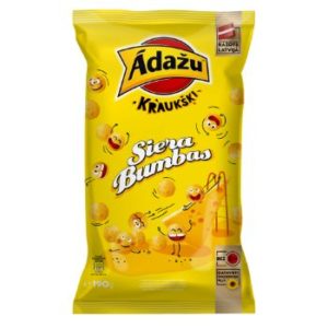 Čipsi Ādažu Siera bumbas 190g