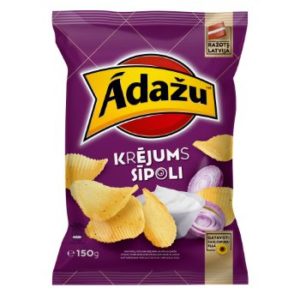 Čipsi Ādažu krējuma