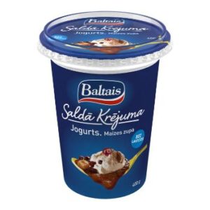 Jogurts saldā krējuma maizes zupa 5% 400g