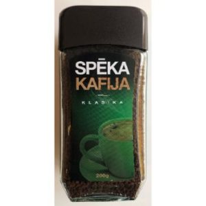 Kafija šķīstošā Spēka Klasika 200g