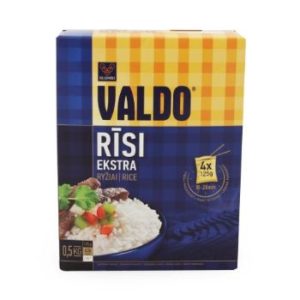 Rīsi klasiskie gargraudu Valdo 4x125g