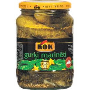 Gurķi marinēti Kok Ungāru gaumē 680g/340g