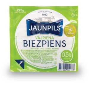 Biezpiens vājpiena 0.5% Jaunpils 275g