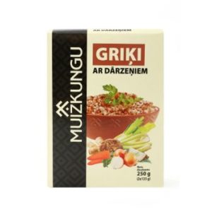 Griķi ar dārzeņiem Muižkungu 250g