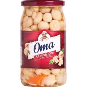 Šampinjoni marinēti Oma 800ml