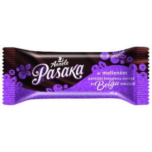 Biezpiena sieriņš Pasaka ar mellenēm Beļģu šok.22% 40g