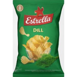 Čipsi Estrella ar aromāt.dillēm 130g