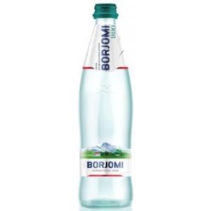 Minerālūdens Borjomi 0.5l stikls