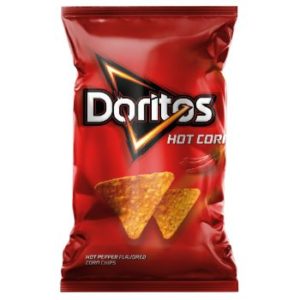 Čipsi kukurūzas ar aso piparu garšu Doritos 100g