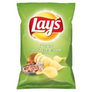 Čipsi Lays krējuma sēņu 140g