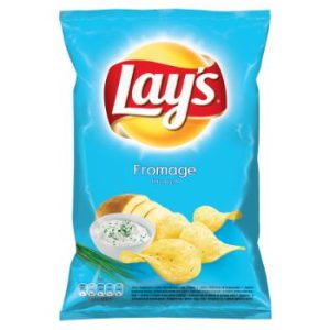 Čipsi Lays ar krējuma un zaļo lociņu garšu 140g