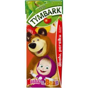 Dzēriens Tymbark zem.-ābolu-persiku 0.2l