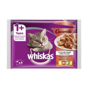 Barība kaķiem Whiskas Pouch 4 paka Classic Selection 340g