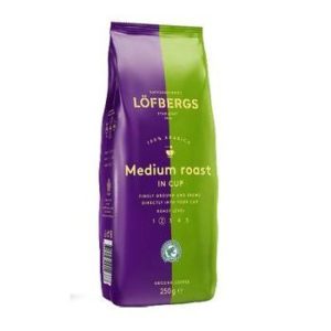 Kafija malta Lofbergs Medium Roast in-cup 250g