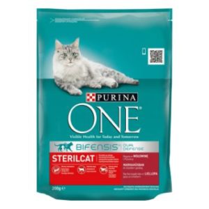 Barība kaķiem Purina One sterilizētiem kaķiem 200g