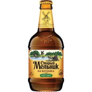 Alus Starij meļņik iz bočonka svetloje 5% 0.45l