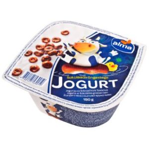Jogurts bērniem Alma ar šokolādes gredzeniem 150g