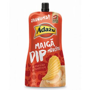 Ādažu Čipsi DIP Maigā ar papriku un tomātiem 200g