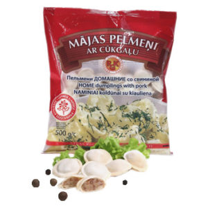 Pelmeņi Mājas ar cūkgaļu 500g