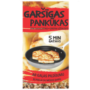 Pankūkas garšīgas ar gaļu Ariols 430g