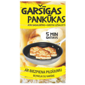 Pankūkas garšīgas ar biezpienu Ariols 430g