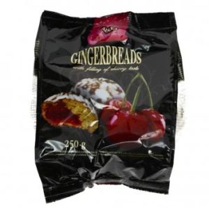 Prjaņiki ar ķiršu garšas pildījumu 250g