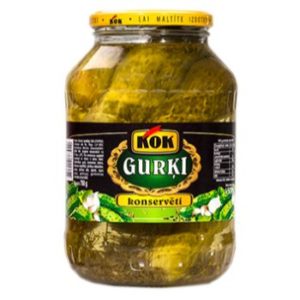 Gurķi konservēti 9-12cm Kok 1.5l/750g