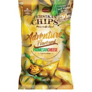 Čipsi ar parmezāna sieru Jersikas 90g