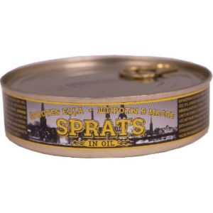 Šprotes eļļā 160/112g