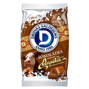 Saldējums šokolādes Druva 130ml/75g