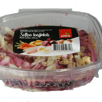 Salāti siļķe kažokā Citro 300g