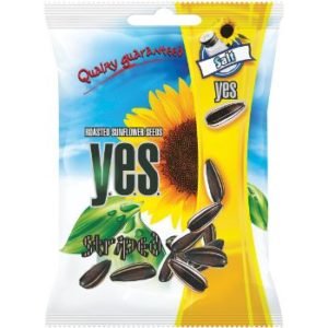 Saulespuķu sēklas YES ar sāli 90g