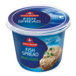 Pasta balto zivju fileja Atlantic ar skumbriju 140g