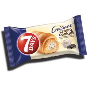 Kruasāns ar krēma pildījumu un kakao cepumiem 60g