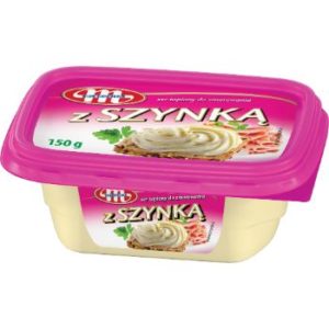 Kausētais siers Mlekovita ar šķiņķi 150g