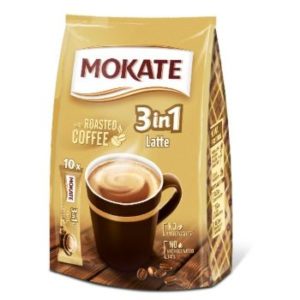 Kafija dzēriens Mokate 3 ini 1 Latte 15gx10